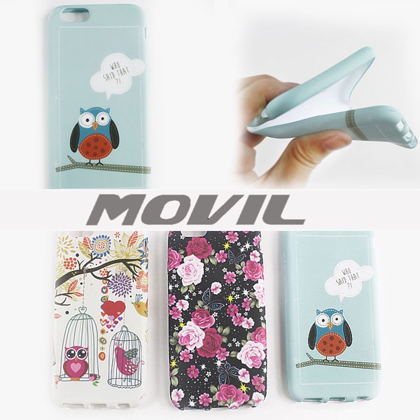 NP-2297 TPU delgado funda para Apple iPhone 6-9